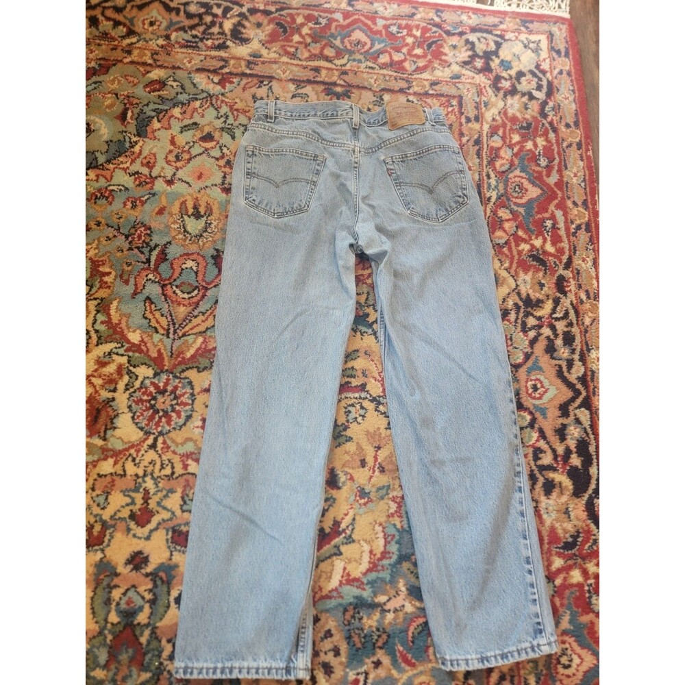 Vintage 90s Light Washed Levi Jeans Size 36x32